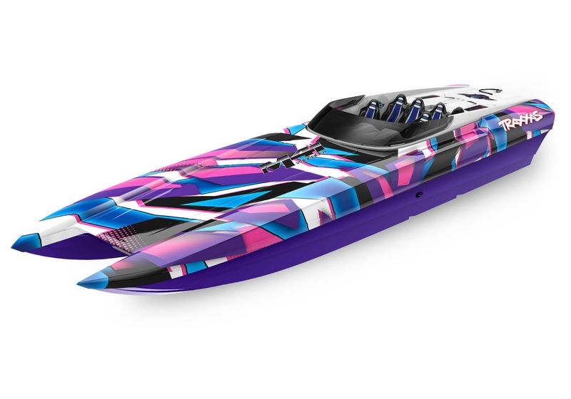 TRA57046-4 Traxxas DCB M41 Widebody: Brushless 40' Race Boat with TQi Traxxas Link Enabled 2.4Ghz Radio System & Traxxas Stability Management (TSM) TRA57046-4 Traxxas DCB M41 Widebody: Brushless 40' Race Boat with TQi Traxxas Link Enabled 2.4Ghz Radio System & Traxxas Stability Management (TSM)