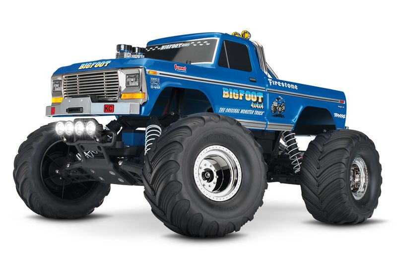 TRA36034-61 Traxxas Bigfoot No. 1: 1/10 Scale w/LED Lights