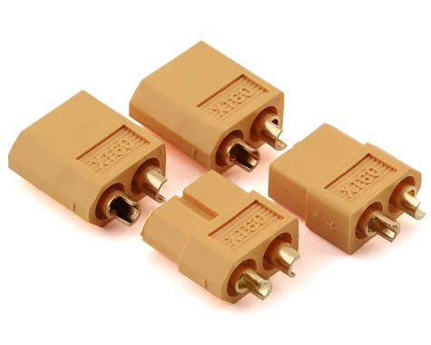 DYNC0140 Dynamite XT60 Connector Set (2)
