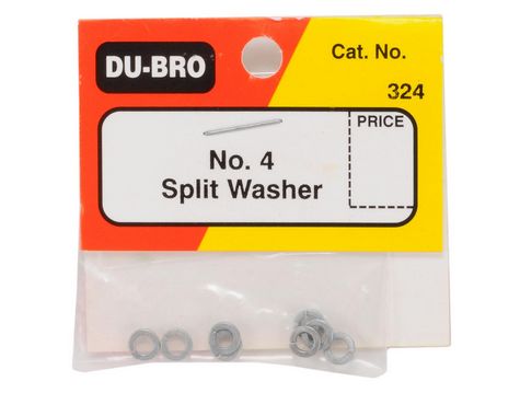 DUB324 Dubro No.4 Split Washers (8)