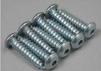 GPMQ3138 Great Planes 8 x 3/4'' Button Head Sheet Metal Screws