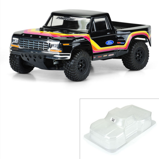 PRO3519-00 Pro-Line 1979 Ford F-150 Race Truck Clear Body, for Traxxas Slash 2WD, Slash 4x4 PRO3519-00 Pro-Line 1979 Ford F-150 Race Truck Clear Body, for Traxxas Slash 2WD, Slash 4x4
