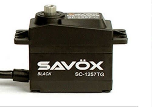 SAVSC1257TG-BE Savox Black Edition Standard Size Coreless Digital Servo 0.07sec / 139oz @ 6V