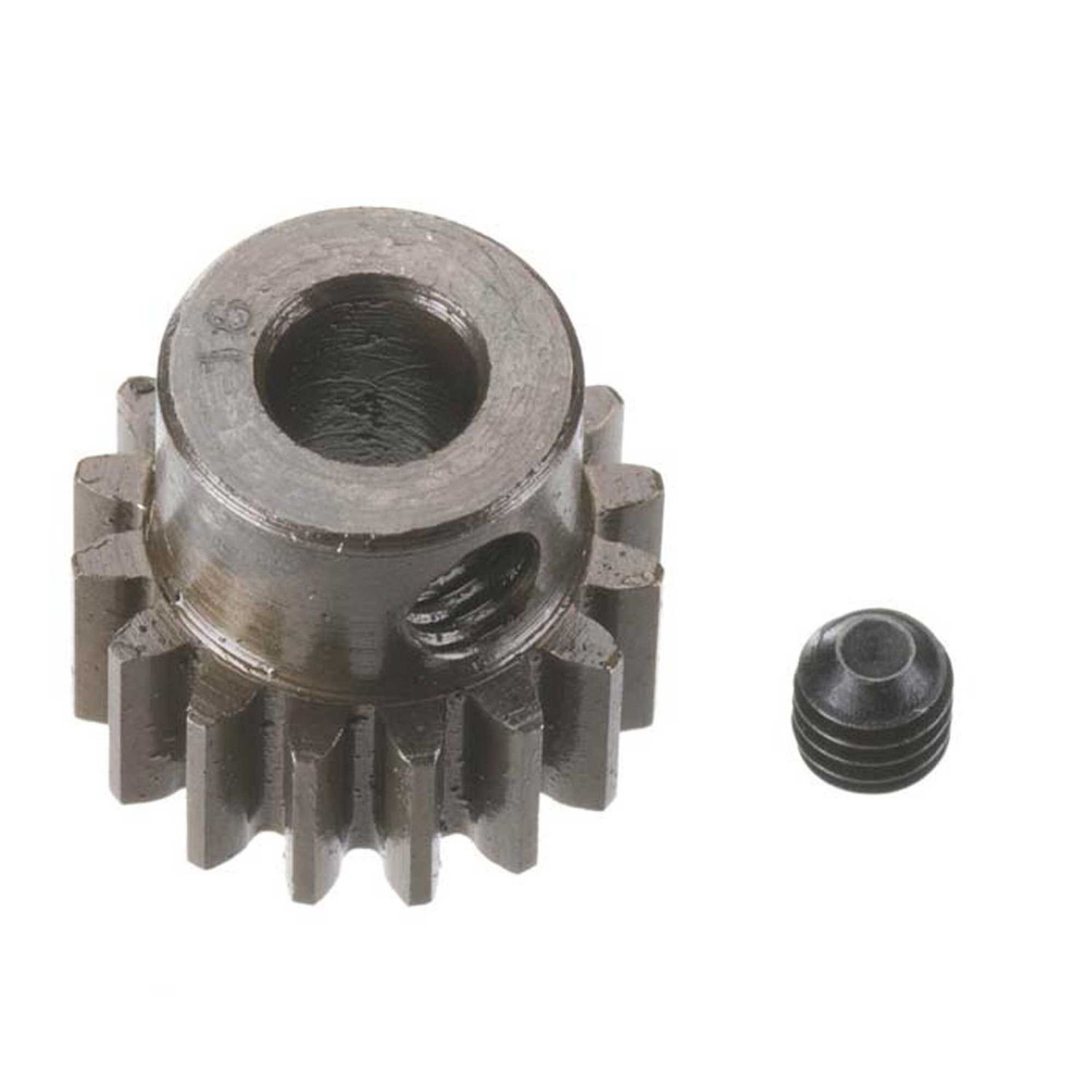 RRP8716 Robinson Racing Products Extra Hard Steel .8 Mod Pinion Gear w/5mm Bore (16T)
