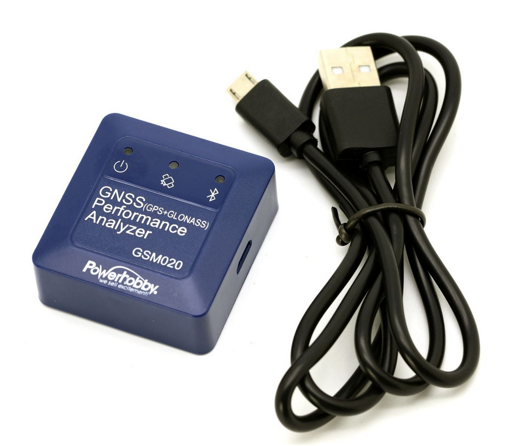 PHGSM020 Power Hobby GPS + GLONASS Performance Analyzer Bluetooth Speed Meter & Data Logger