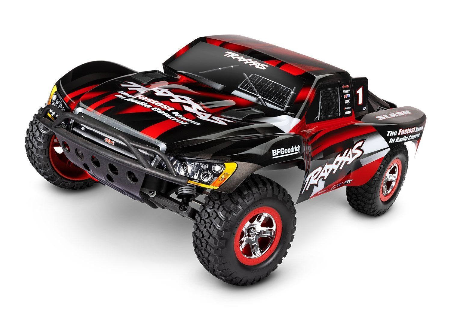 TRA58234-8 Traxxas Slash: 1/10 Scale 2WD Short Course Truck HD w/USB-C