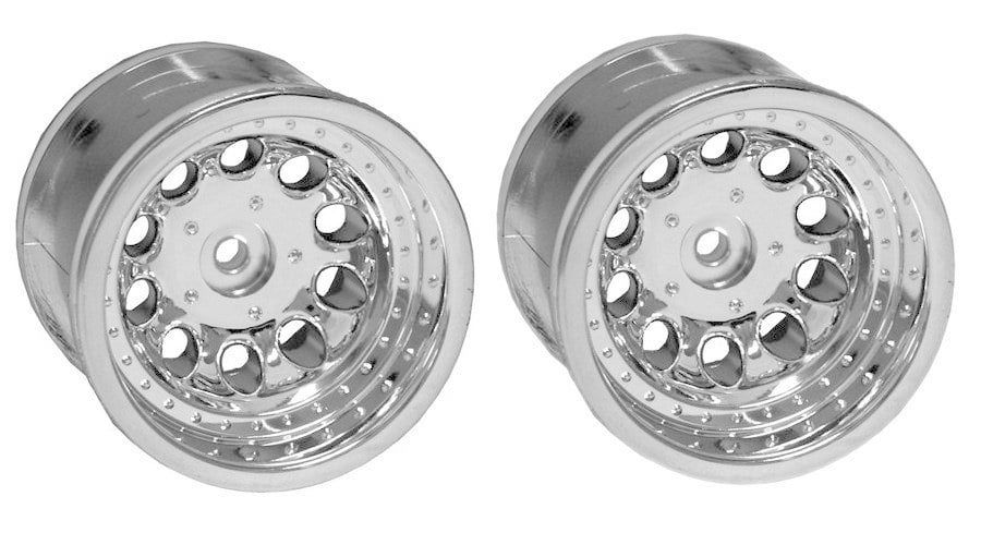 RPM82063 RPM 2.2 Revolver Wheels, for Traxxas Rustler/Stampede (Front), Chrome