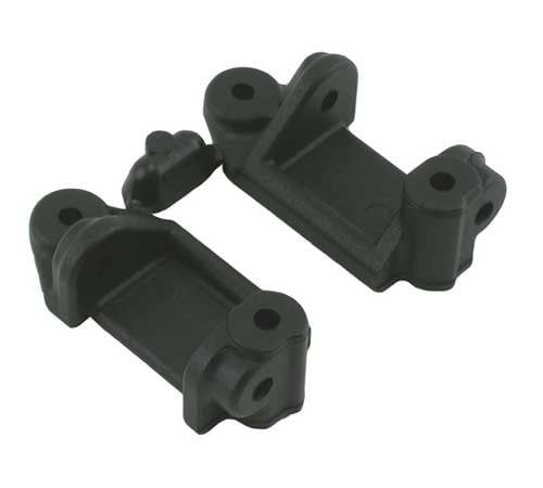 RPM80712 RPM Caster Blocks, for Traxxas Electric Slash, Stampede, Rustler, Nitro Slash, Black