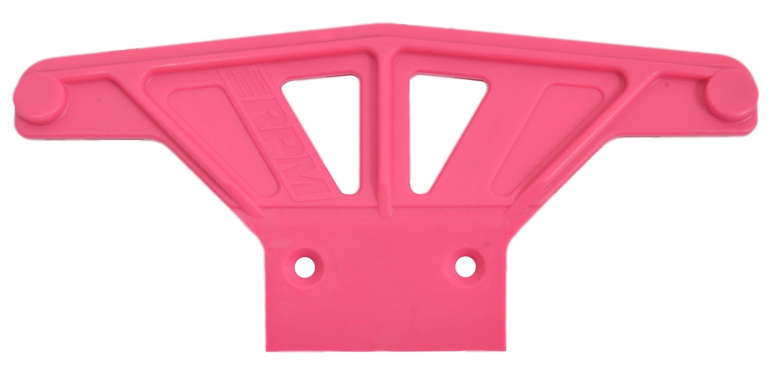 RPM81167 RPM Wide Front Bumper, for Traxxas Rustler/Stampede/ Nitro Sport/Bandit, Pink