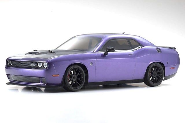 KYO34415 Kyosho FAZER Mk2 2015 Dodge Challenger Hellcat SRT RTR, 1/10 Electric 4WD Touring Car