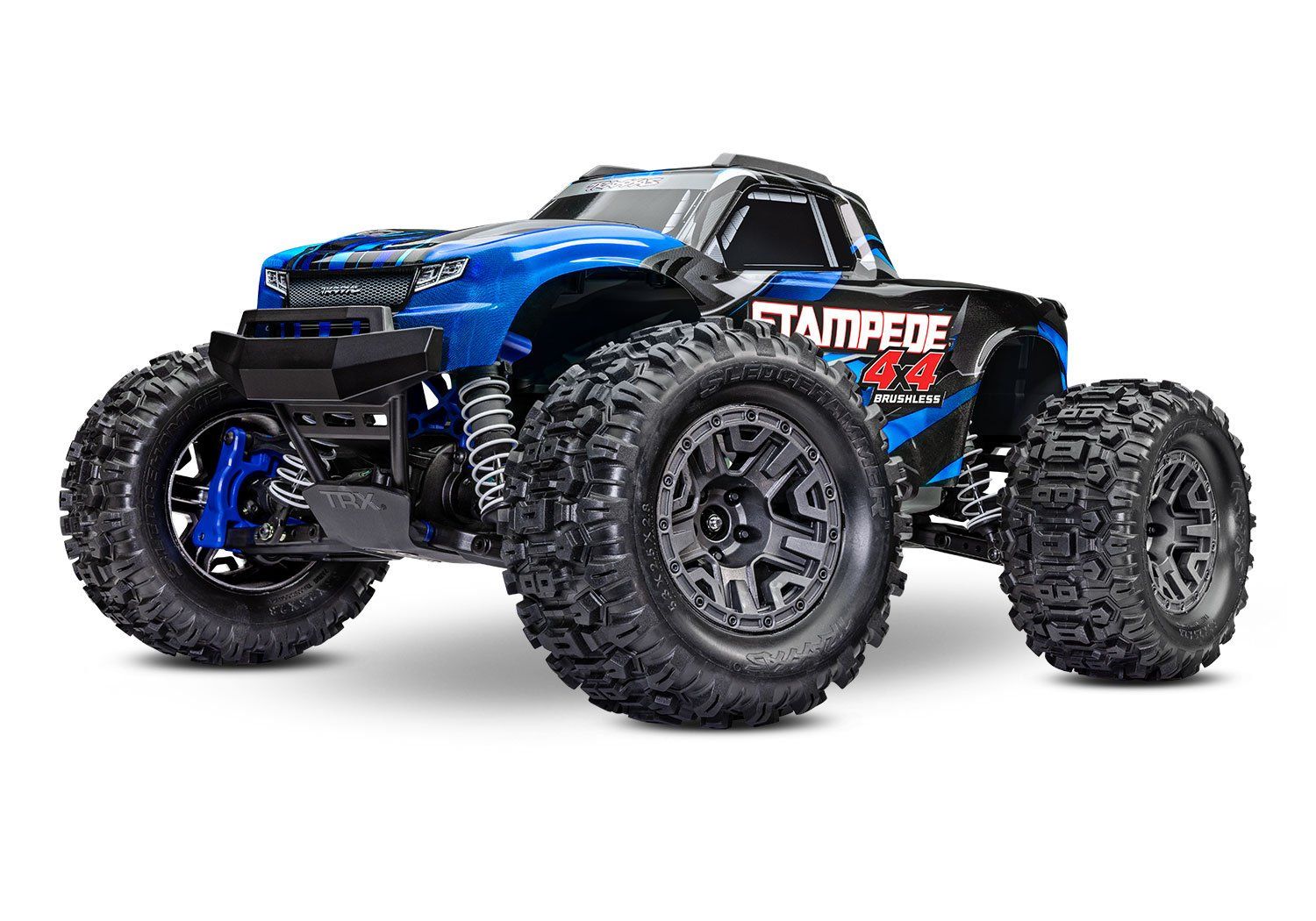 TRA67154-4 Traxxas Stampede 4X4 BL-2s: 1/10 Scale 4WD Monster Truck TRA67154-4 Traxxas Stampede 4X4 BL-2s: 1/10 Scale 4WD Monster Truck