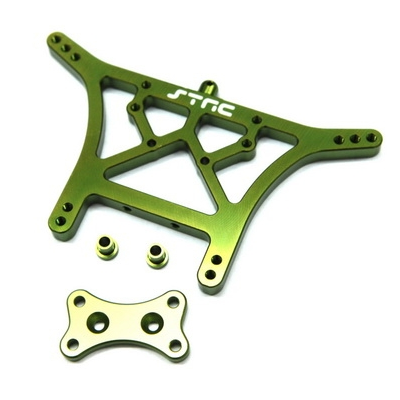 SPTST3638G ST Racing Concepts Aluminum 6mm Heavy Duty Rear Shock Tower for Traxxas Stampede/Rustler/Bandit/Slash (Green)
