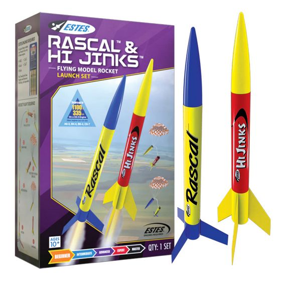 EST1499 Estes Rascal & HiJinks Launch Set RTF