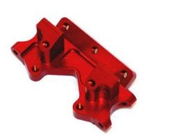 SPTST2530R ST Racing Concepts Aluminum Front Bulkhead Stampede/Rustler/Bandit/Slash (Red)