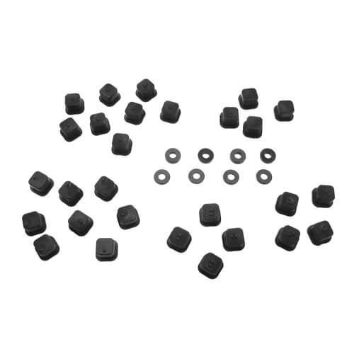TKR5165 Tekno V2 Hinge Pin Inserts/Wheelbase Shims: EB/ET/NT/SCT