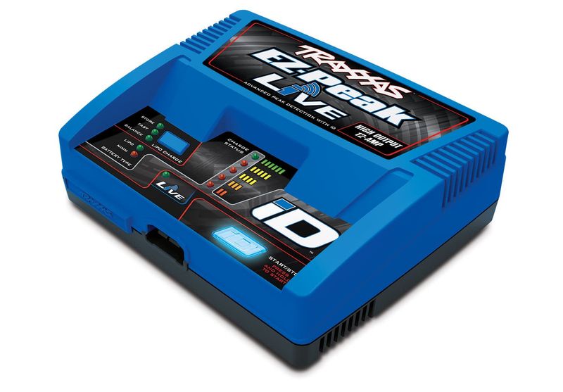 TRA2971 Traxxas Charger, EZ-Peak Live, 100W, NiMH/LiPo with iD Auto Battery Identification