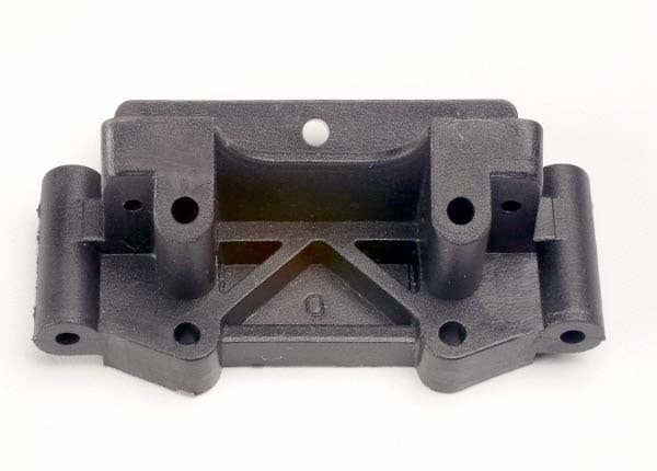 TRA2530-BLK Traxxas Bulkhead (front) (black)