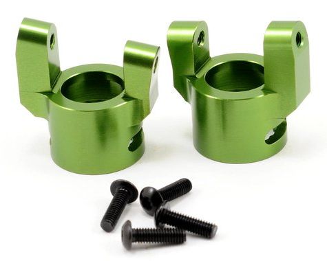 SPTSTA80062G ST Racing Concepts Aluminum C-Hub Set (2) Axial Bomber, Wraith (Green)
