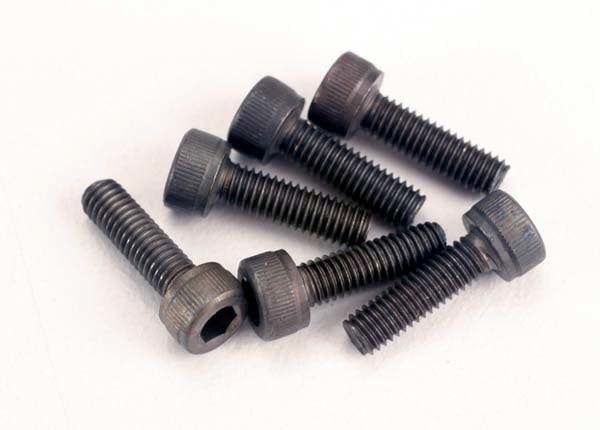 TRA2587 Traxxas Screws, 3x10mm cap-head machine (6) (no washer)