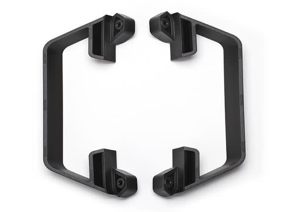 TRA5833 Traxxas Nerf bars, low CG (black)