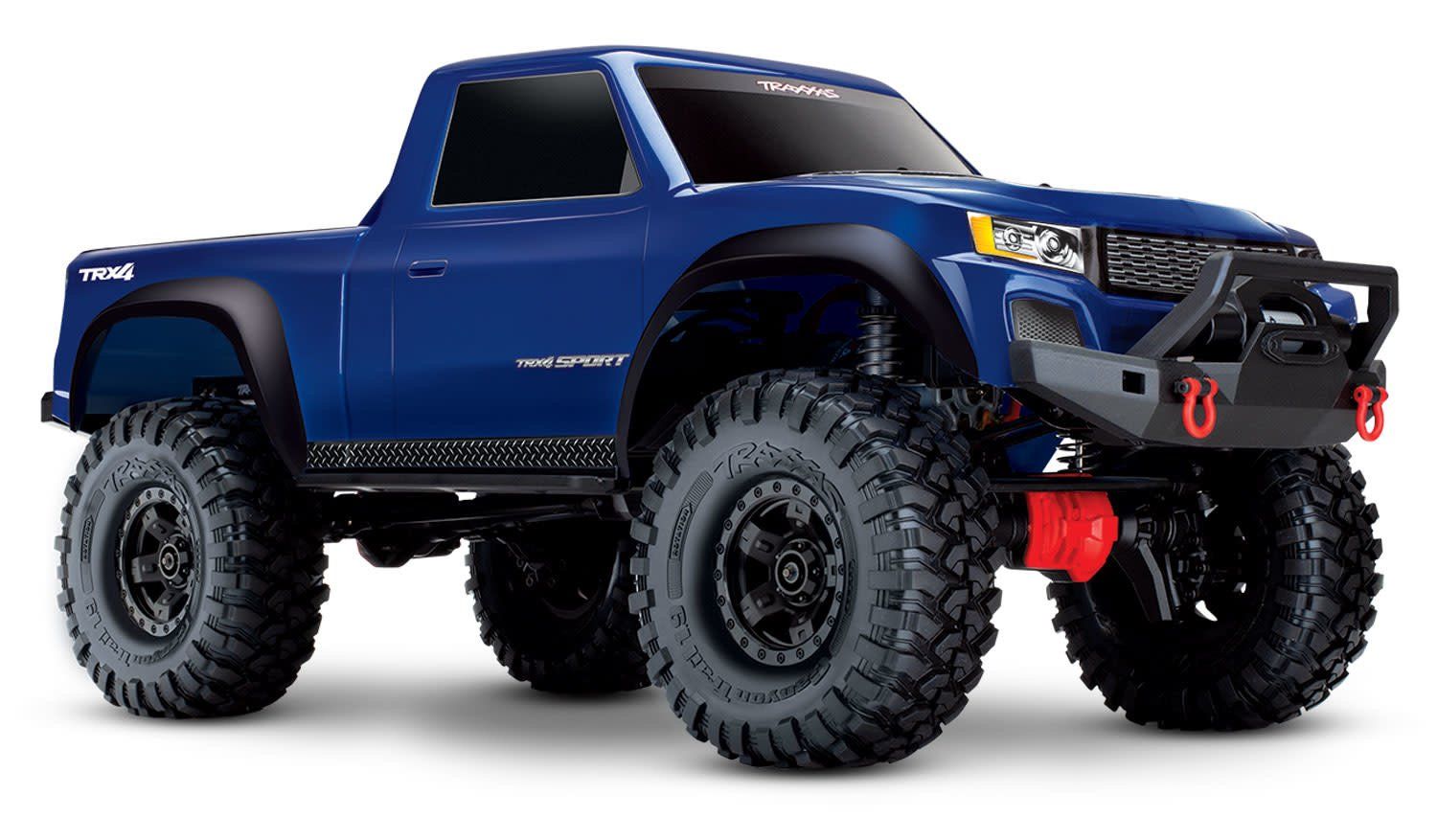 TRA82024-4 Traxxas TRX-4 Sport: 4WD Electric Truck, Color: Blue Edition