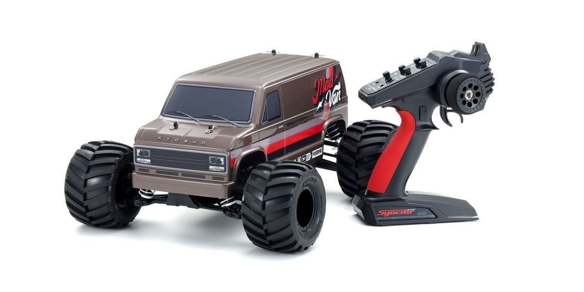 KYO34412 Kyosho 1:10 Electric 4WD FAZER Mk2 FZ02L-BT readyset MAD VAN , Color: Copper