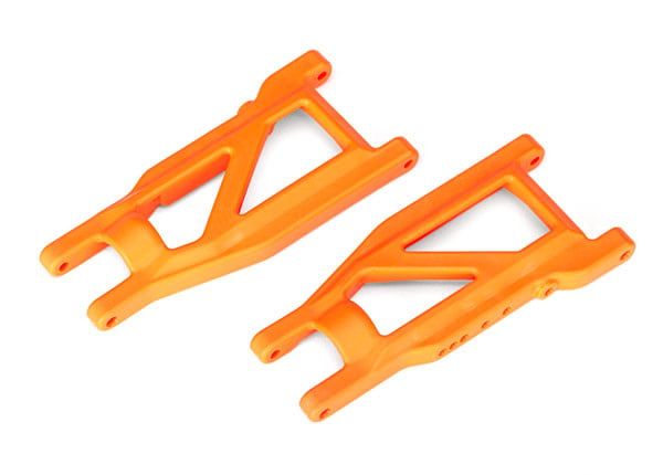 TRA3655T Traxxas Suspension arms, orange, front/rear (left & right), heavy duty (2)