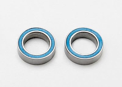 TRA7020 Traxxas Ball bearings, blue rubber sealed (8x12x3.5mm) (2)