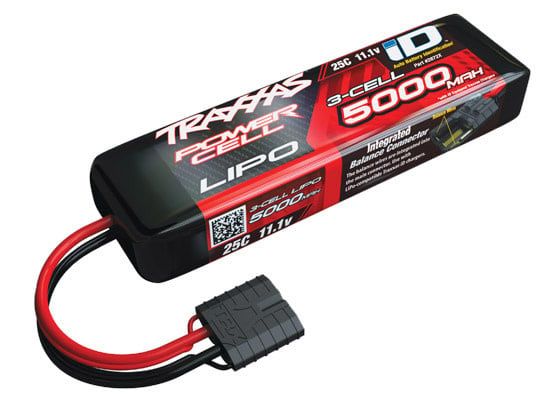 TRA2872X Traxxas 5000mAh 11.1v 3-Cell 25C LiPo Battery