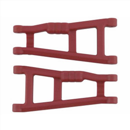 RPM80189 RPM Rear A-Arms, for Traxxas Elec. Stampede 2wd, & Rustler, Red