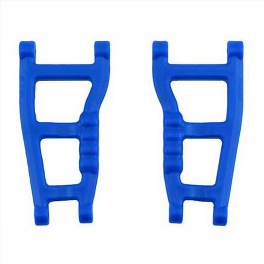 RPM80185 RPM Rear A-Arms, for Traxxas Elec. Stampede 2wd, & Rustler, Blue
