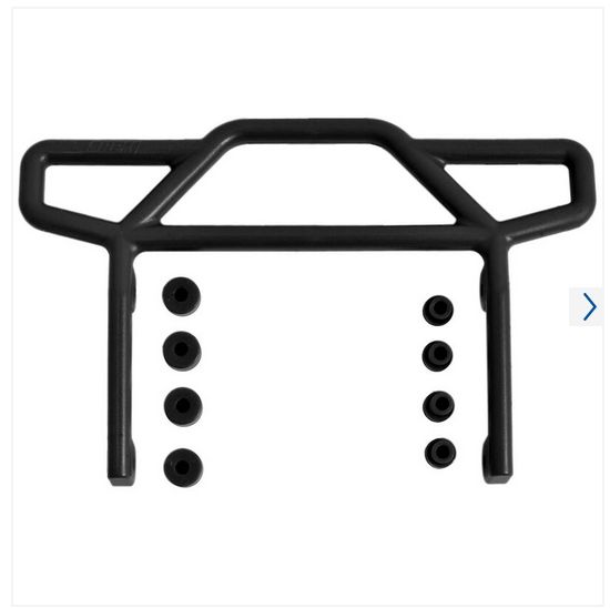 RPM70812 RPM Rear Bumper, Black, for Traxxas Electric Rustler
