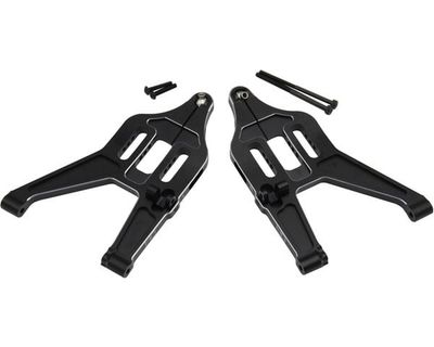HRATUDR55M01 Hot Racing Black Alum Front Lower Arms for Traxxas UDR