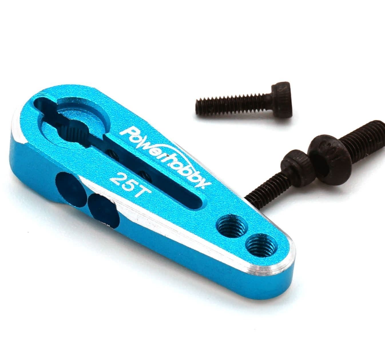 PHBPHS1429BLUE Power Hobby 25T Aluminum Clamping Servo Horn Blue PHBPHS1429BLUE Power Hobby 25T Aluminum Clamping Servo Horn Blue