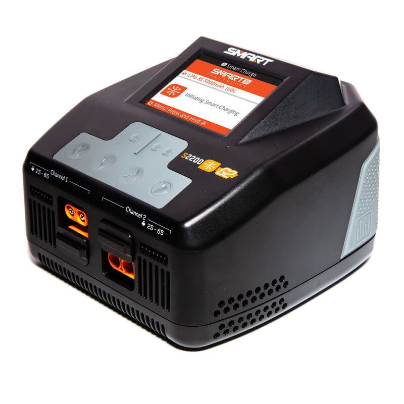 SPMXC2010 Spektrum S2200 G2 AC 2x200W Smart Charger