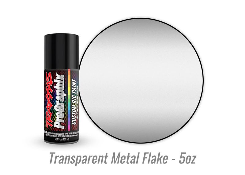TRA5049 Traxxas Body paint, ProGraphix, metal flake (5oz)