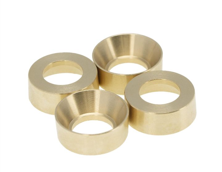 DTSCX24-8 Hobby Details Axial SCX24 Brass Wheel Counterweight 4pcs set