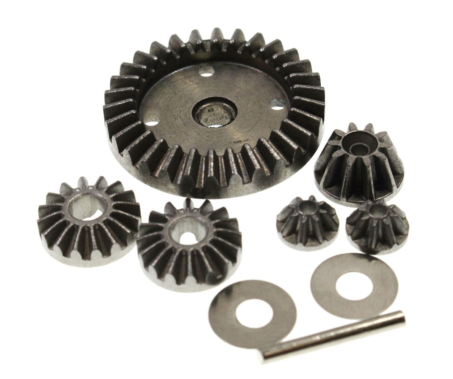 RCE6403 Racers Edge Machined Metal Diff Gears & Diff Pinions & Drive Gear for Blackzon Slyder