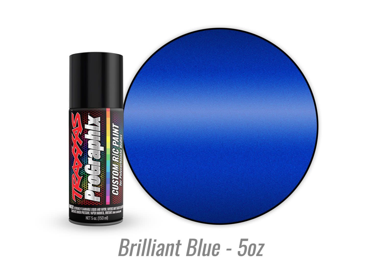 TRA5054 Traxxas Brilliant Blue ProGraphix Spray Paint (5 oz) TRA5054 Traxxas Brilliant Blue ProGraphix Spray Paint (5 oz)