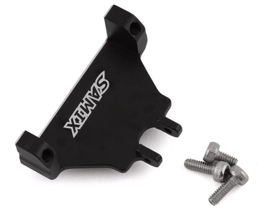SAMSCX24-6068E-BK  Samix SCX24 Aluminum Servo Mount (Black) (EcoPower/Emax)