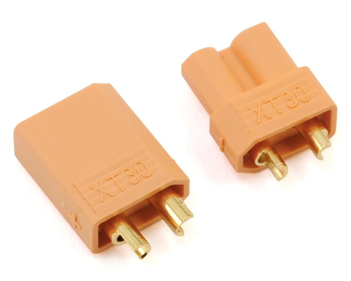 PTK-5047  ProTek RC XT30 Polarized Connectors (1 Male/1 Female)