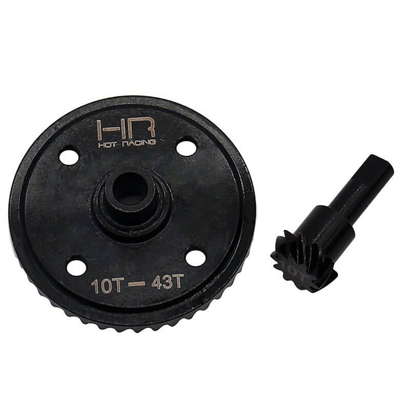 HRAAON9043 Hot Racing Steel Helical Diff Ring/Pinion 1/8 Arrma