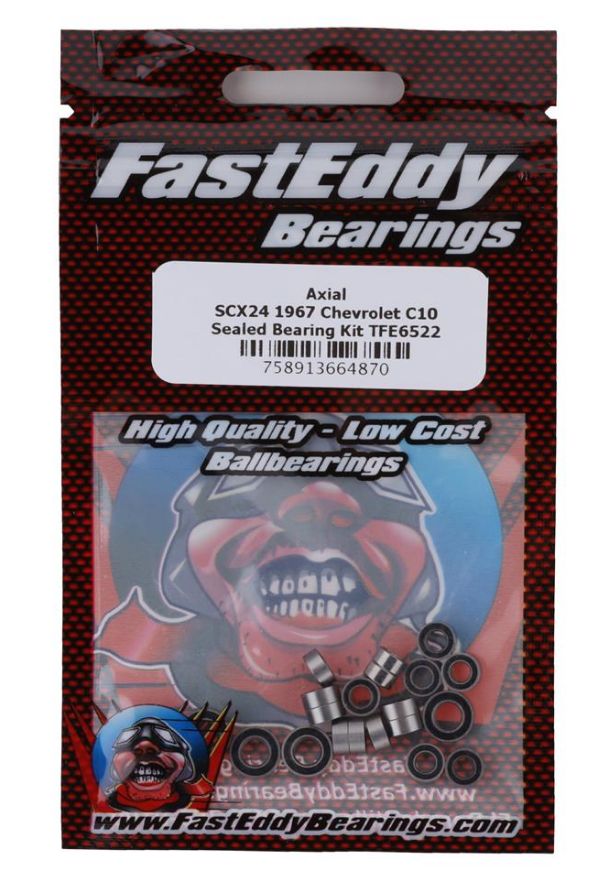 TFE6522 Team Fast Eddy Axial SCX24 Bearing Kit