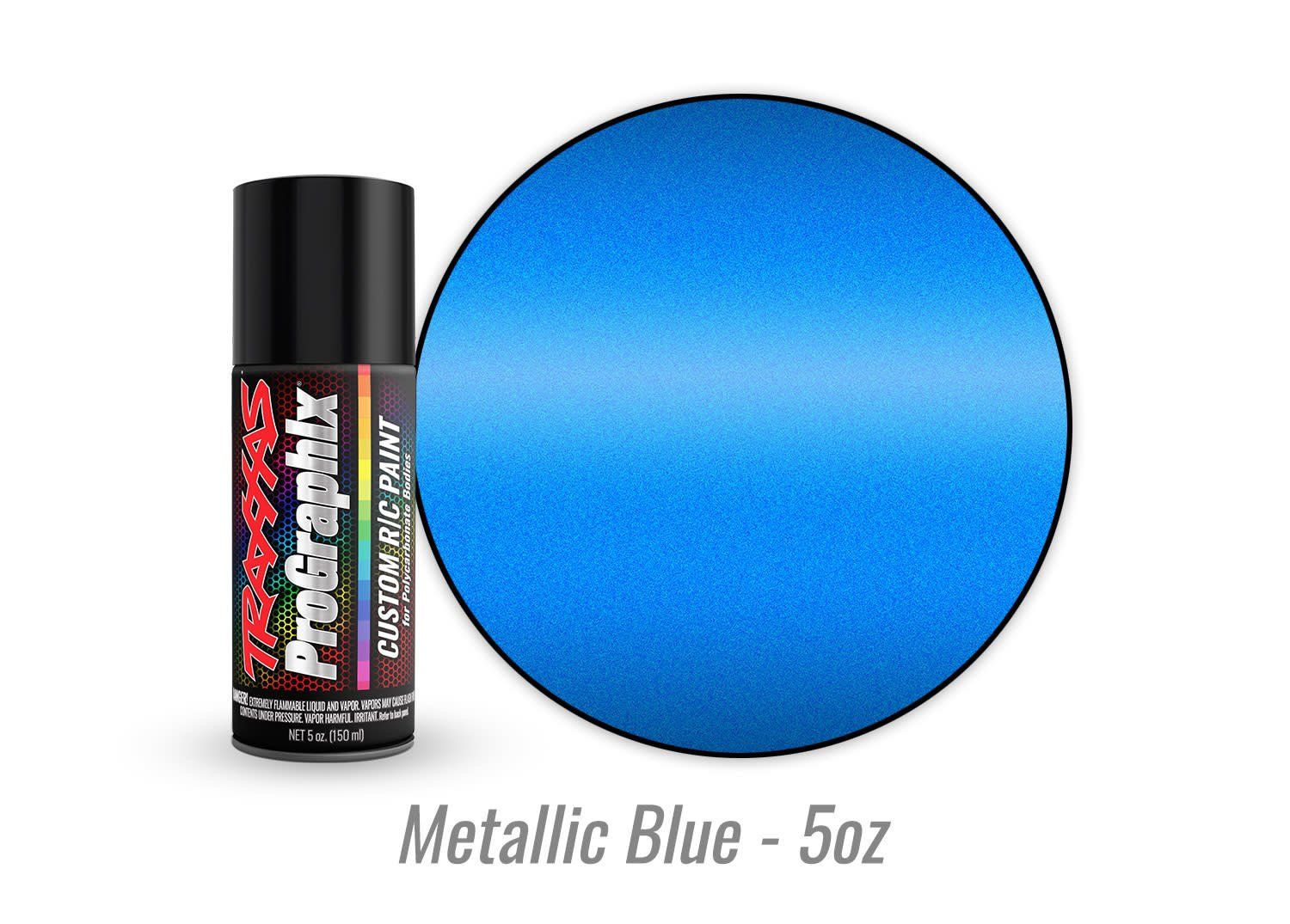 TRA5074 Traxxas Metallic Blue ProGraphix Spray Paint (5 oz)