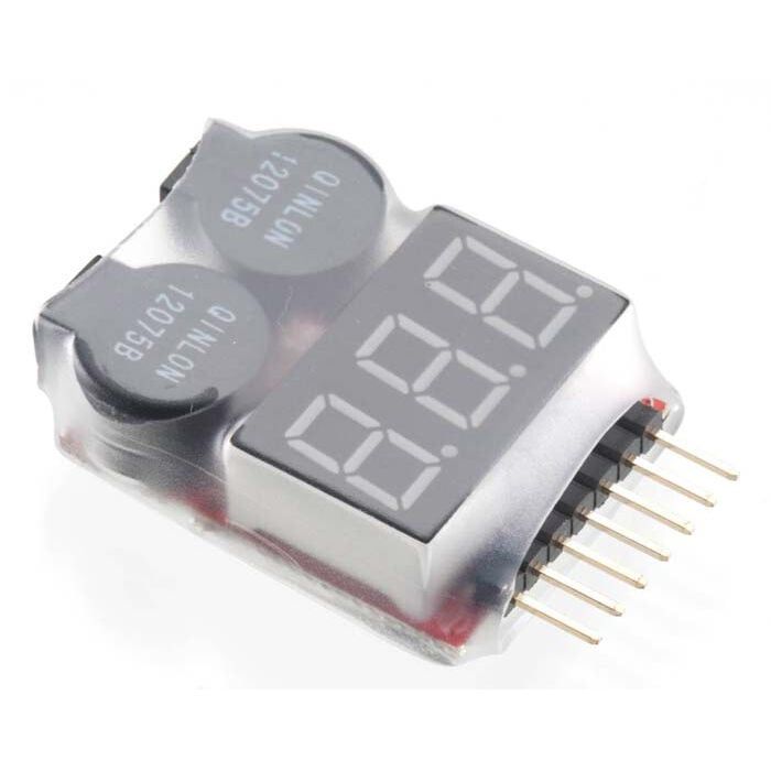 INTC23212 Integy LiPo Voltage Checker/Warning Alarm