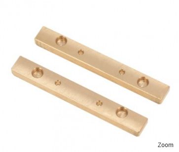 DTSCX24-36 Hobby Details SCX24 Brass Boulder Bars, Deadbolt