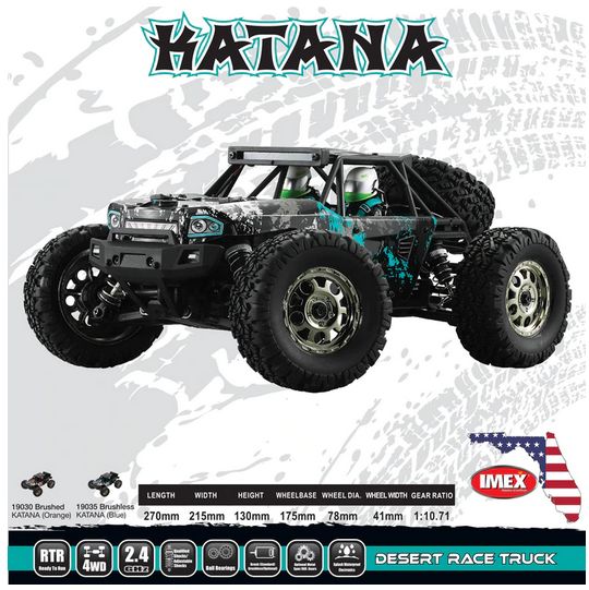IMX19035 IMEX 1/16 Katana Desert Racer Brushless