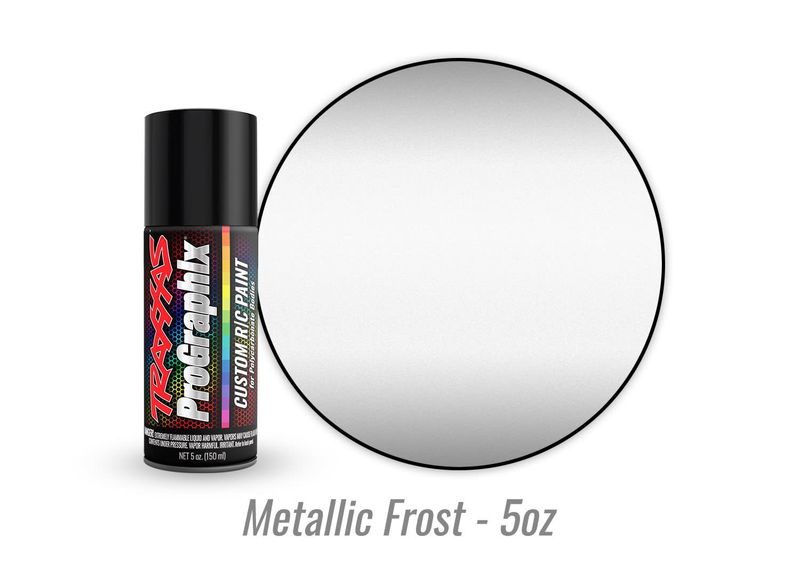 TRA5076 Traxxas Body paint, ProGraphix, Metallic Frost (5oz)