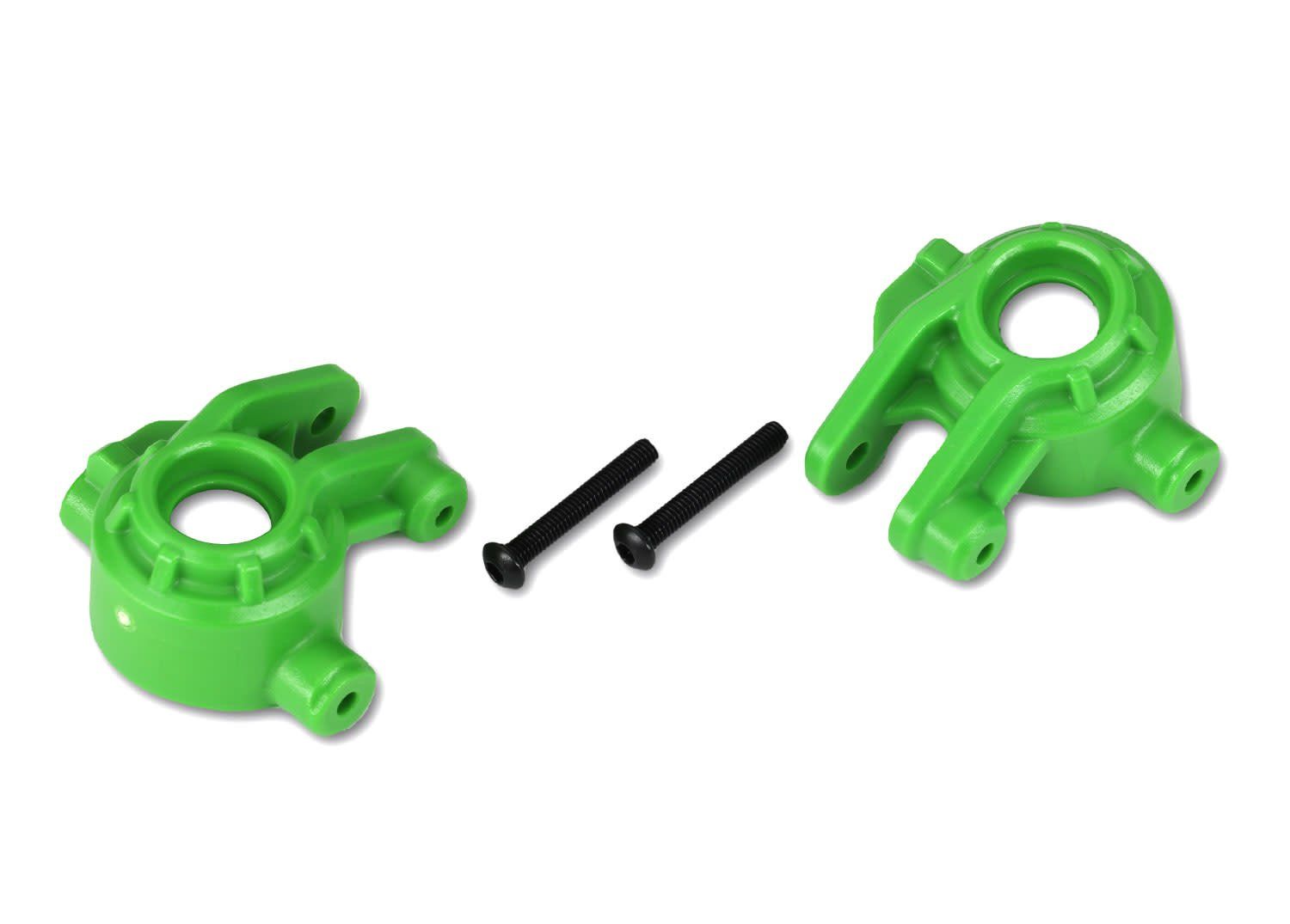 TRA9037G Traxxas Green Extreme Heavy-Duty Steering Blocks (2)