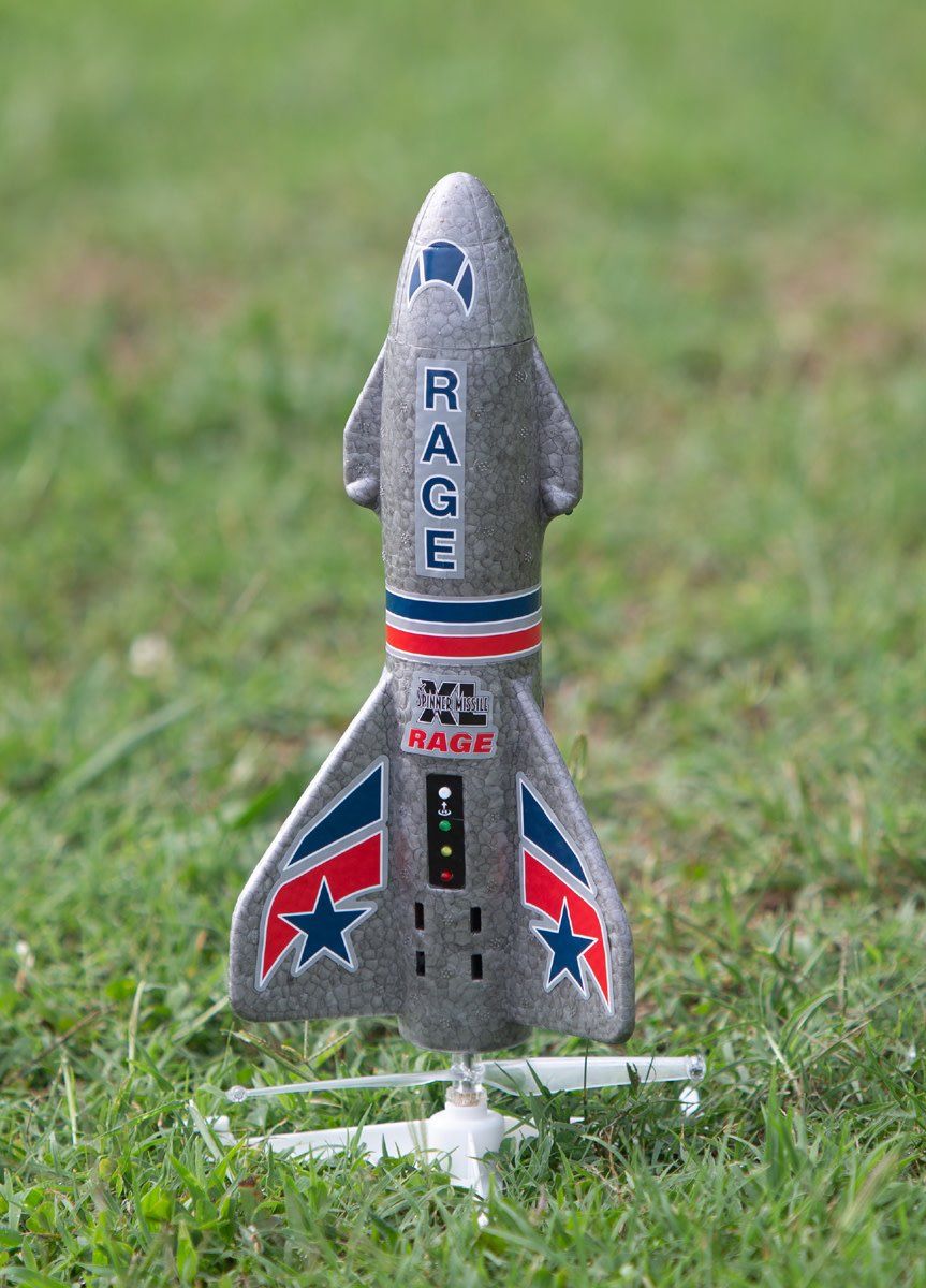 RGR4150G Rage RC Spinner Missile XL Electric Gray
